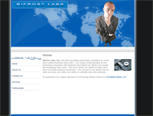 Tablet Screenshot of bifrostlabs.com